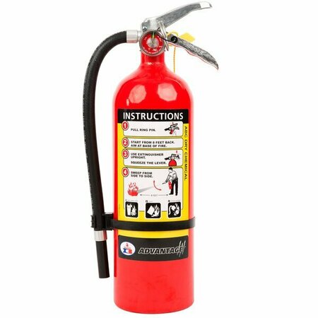BADGER Advantage ADV-550 5 lb. Dry Chemical ABC Fire Extinguisher 472ADV550
